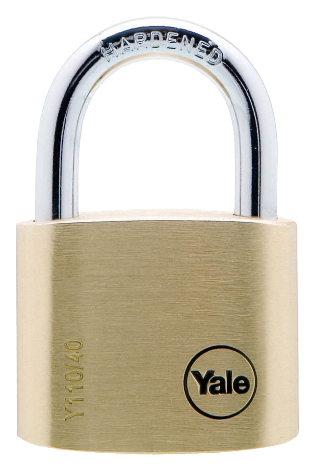 Y110/40/123 Yale Classic Series Outdoor Solid Brass Long Shackle