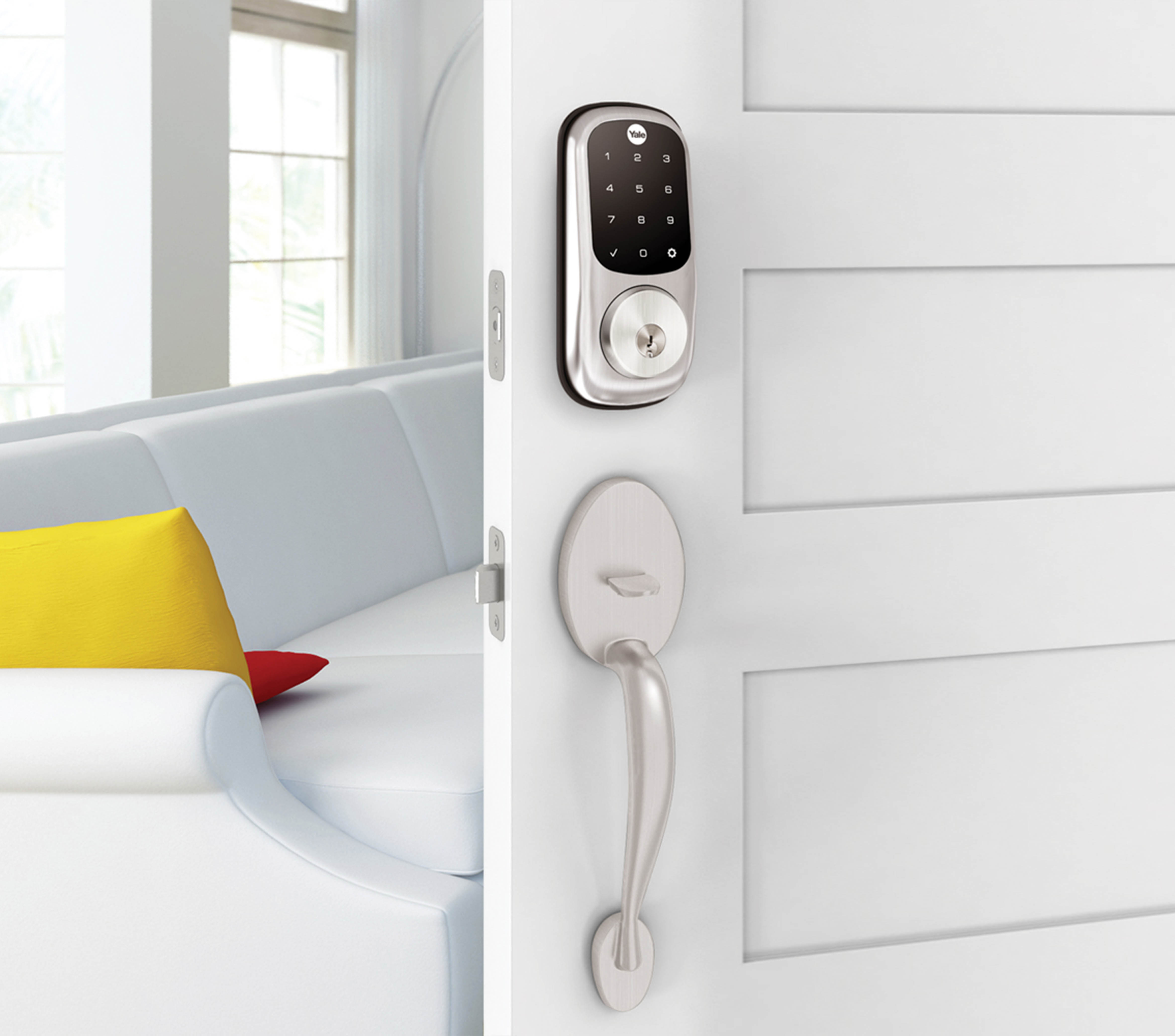 Assure lock deadbolt entrance set combo yale